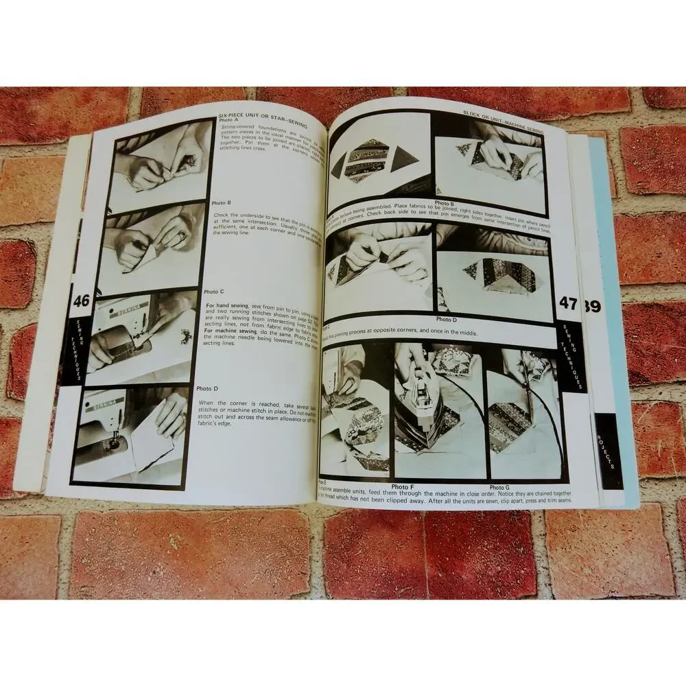 STRING QUILTS 'N THINGS by Marjorie Puckett‎  Quilting Book  Retro 70s Vtg 1979